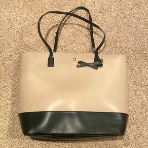 Kate spade tote with zipper